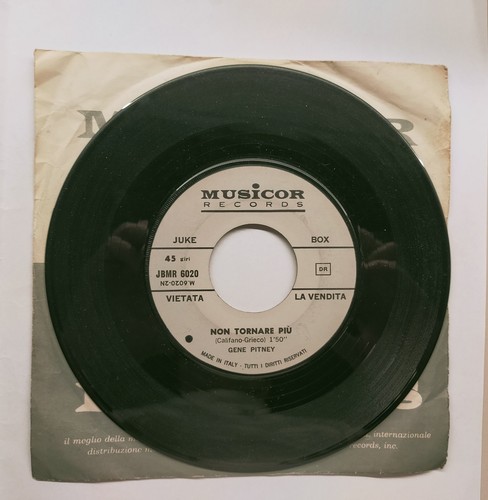 Vinile giri gene pitney - 45,